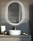 Lustro ścienne led ddj 80x60cm