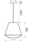 Lampa Wisząca Loft App218