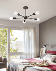 Lampa Pająk 5 APP1024-5CP Czarna