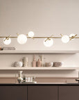 Lampa Sufitowa Wisząca Gold APP1664-6CP 3