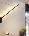 Lampa Kinkiet Do Salonu Led Neutralny 12w 92cm App584-1w