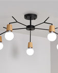 Lampa Sufitowa Skandynawska Metal APP694-5C