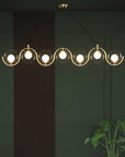 Lampa Sufitowa Wisząca App1441-7cp Złota