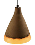 Lampa Sufitowa Wisząca Cementowa Loft APP494-1CP