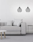 Lampa Wisząca Kryształowa Potrójna App715-3cp Chrom