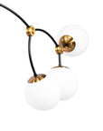 Lampa Wisząca Sufitowa Czarny Mat APP1673-8CP 4
