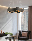 Lampa Sufitowa Wisząca Czarna APP1561-6CP 3