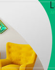 Lampa Sufitowa Wisząca Szklana APP453-1CP