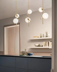 Lampa Sufitowa Wisząca Gold APP1666-2CP 2