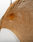 Lampa Wisząca Bambusowa APP1642-1CP 30cm 6