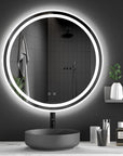 Lustro Ścienne Led 70cm Bas 2