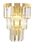 Lampa Kryształowa Kinkiet APP1535-1W Złota 1