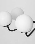 Lampa Wisząca Sufitowa Czarna APP1578-5C 2