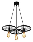 Lampa Sufitowa Wisząca App213-3cp Koło Industrial