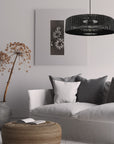 Lampa Wisząca Boho APP1484-1CP Czarna
