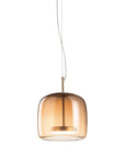 Lampa Sufitowa Wisząca Szklana Amber APP613-1CP 3