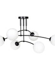 Lampa Wisząca Sufitowa Czarny Mat APP1576-6C 1