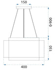 Lampa Wisząca APP1000-CP