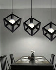 Lampa Sufitowa Wisząca Denver 180979A Czarna
