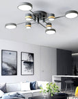Lampa Sufitowa APP528-8C Szara 6