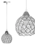 Lampa Wisząca Kryształowa Pojedyncza App714-1cp Chrom