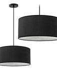 Lampa Wisząca 36cm APP622-1CP Czarna