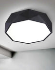 Lampa Plafon Diamond APP861-C 30 cm Czarna