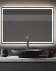 Lustro ścienne led 80x60cm p10407