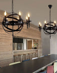 Lampa Wisząca Industrial Loft Metal App256-6c
