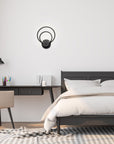 Lampa Kinkiet APP1042-W Black MATTE