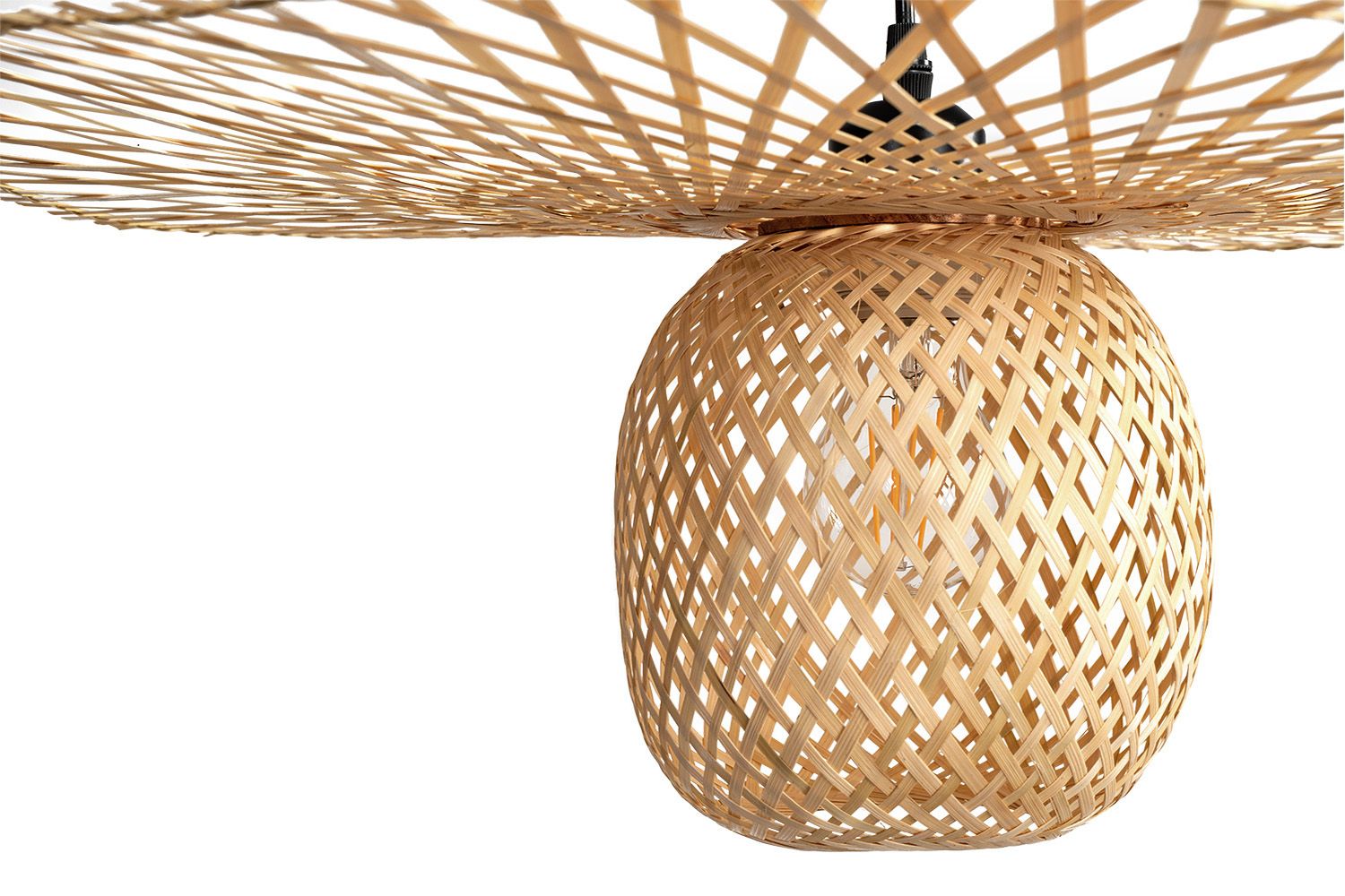 Lampa Sufitowa Wisząca Boho Natural App881-1cp
