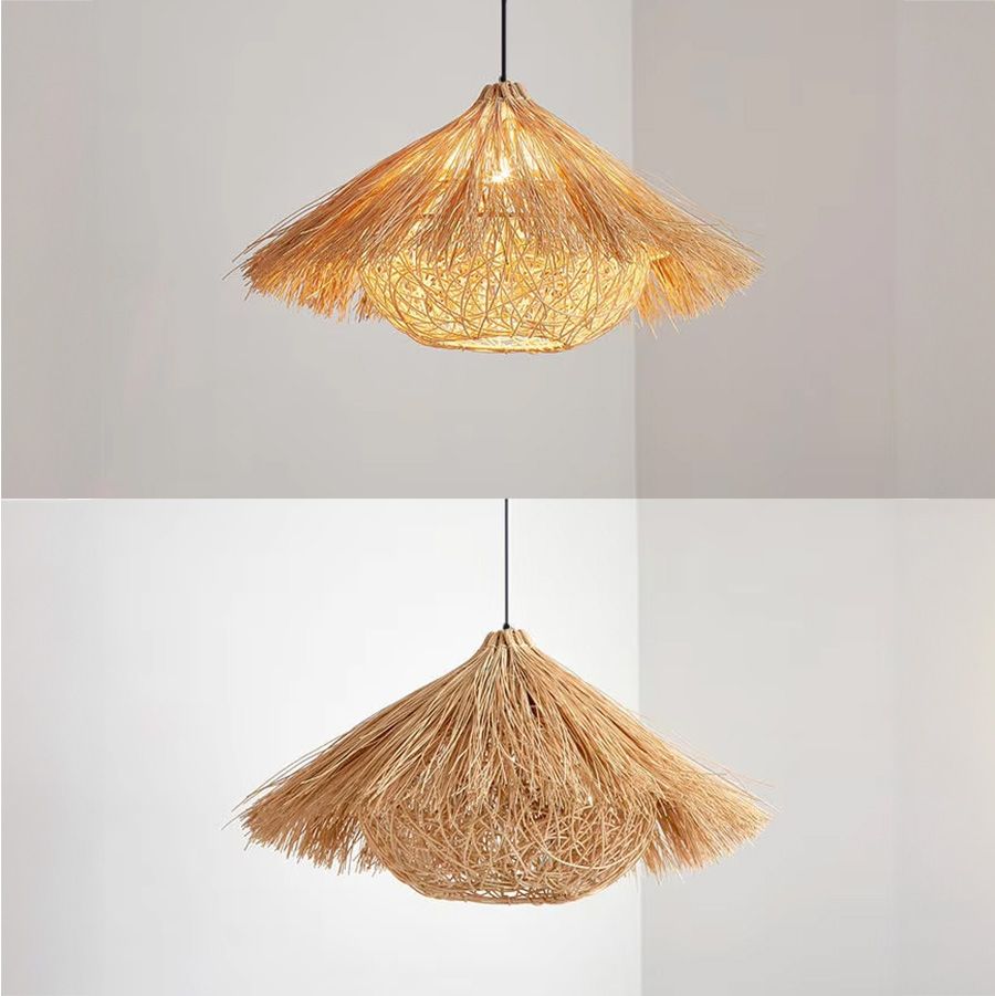 Lampa Sufitowa Wisząca Boho Natural APP1636-1CP 4
