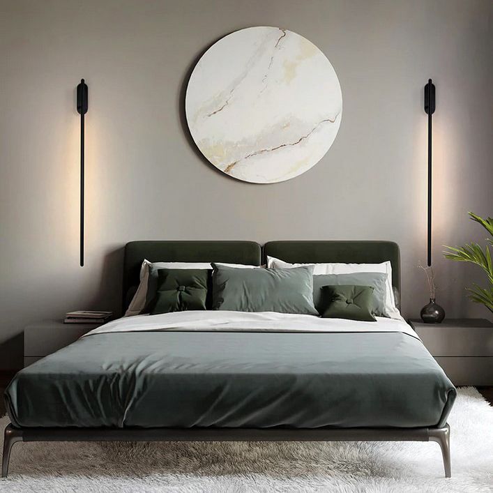 Lampa Kinkiet Do Salonu Led Neutralny 12w 92cm App584-1w