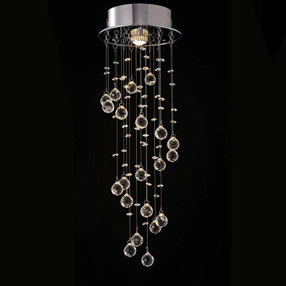 Lampa Kryształowa Plafon App779-3c