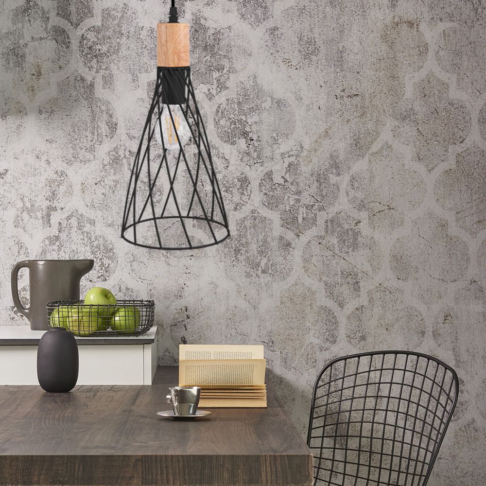 Lampa Sufitowa Wisząca App1268-1cp Czarna