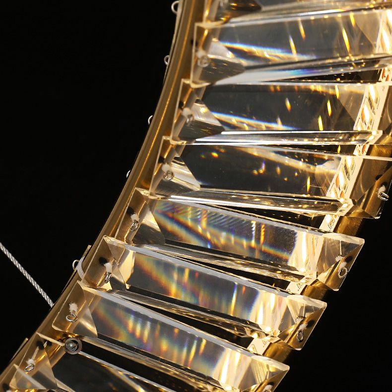 Kryształowa Lampa Sufitowa Led App1201-cp