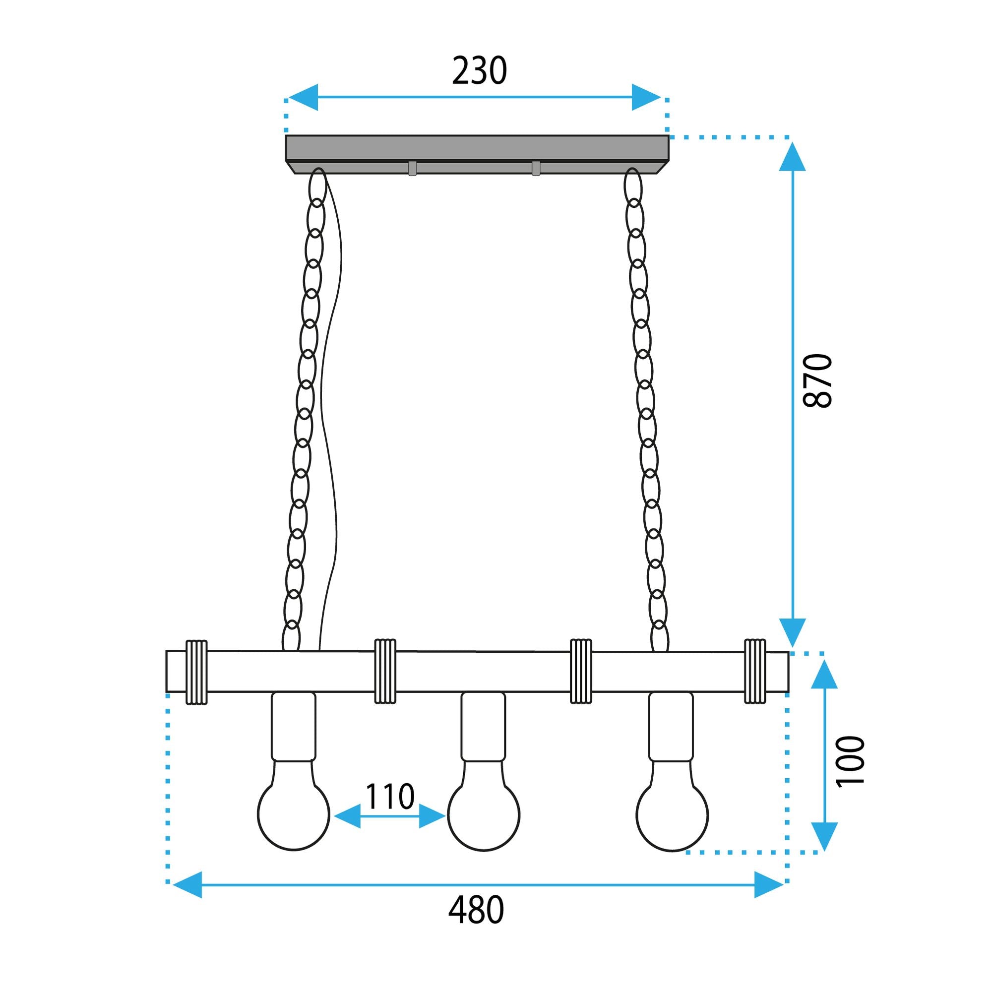 Lampa Ścienna Kinkiet Led Spring Up App831-w Chrome