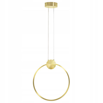 LAMPA SUFITOWA WISZĄCA LED APP1393-CP GOLD 30cm