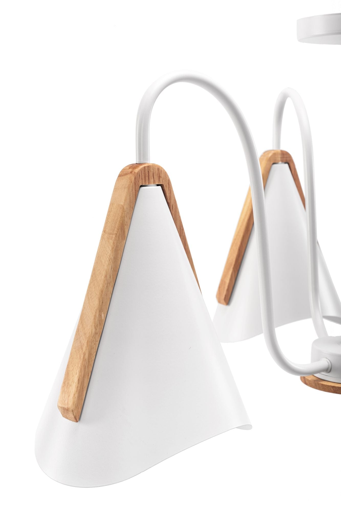 Lampa Sufitowa Skandynawska Trójramienna APP604-3C Biała