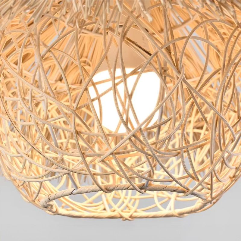 Lampa Sufitowa Wisząca Boho Natural APP1636-1CP 5