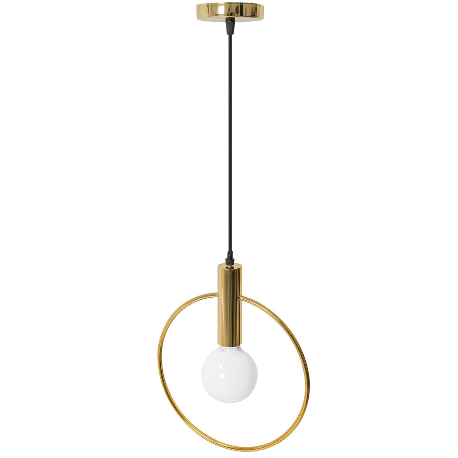 Lampa Sufitowa Wisząca APP485-1CP Złota