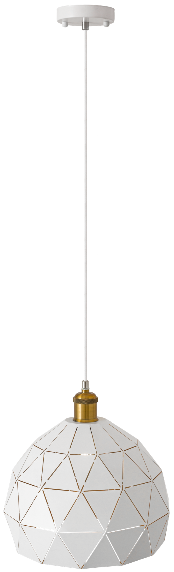 Lampa Sufitowa Wisząca Industrial Loft APP249 Biała