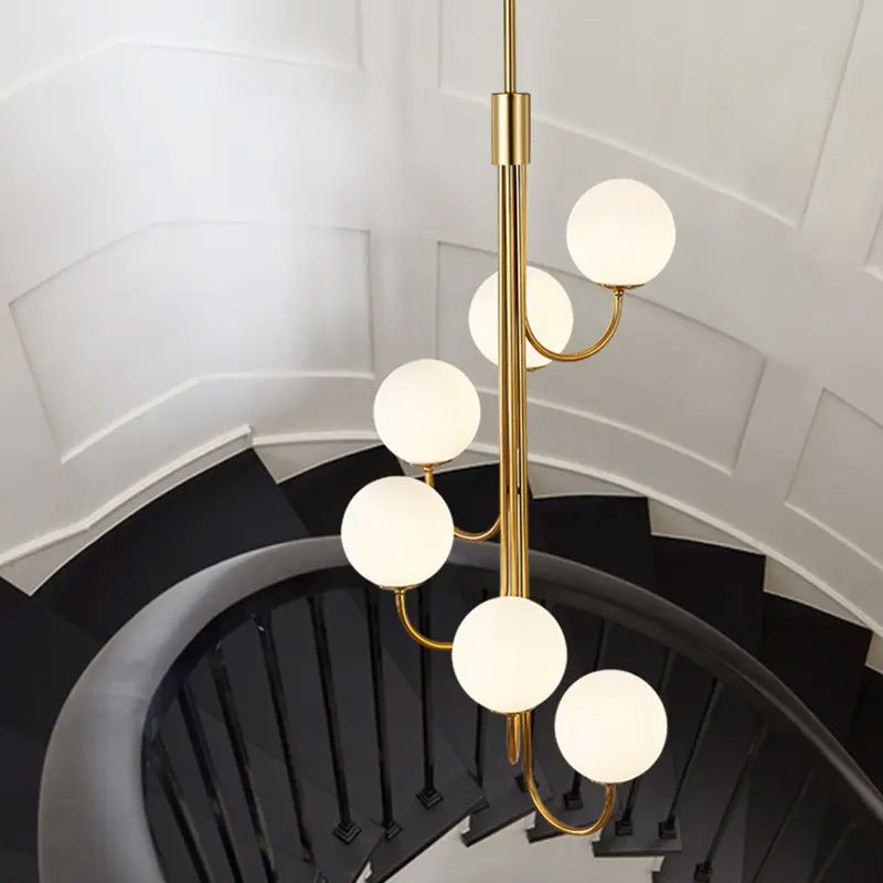 Lampa Sufitowa Wisząca Gold APP1585-6CP 5