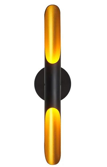 Lampa Ścienna Kinkiet Tuba  60cm APP299-1W Czarna