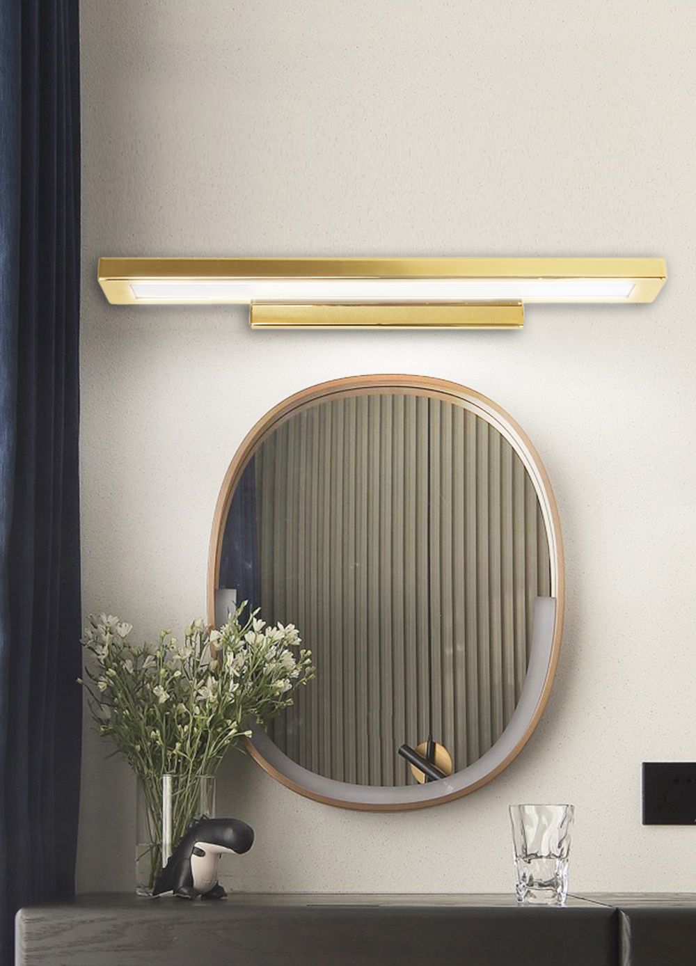 Kinkiet LED Gold 60cm APP837-1W