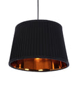 Gillo lampa wisząca czarny 2X40W E27 abażur czarny 32-10254