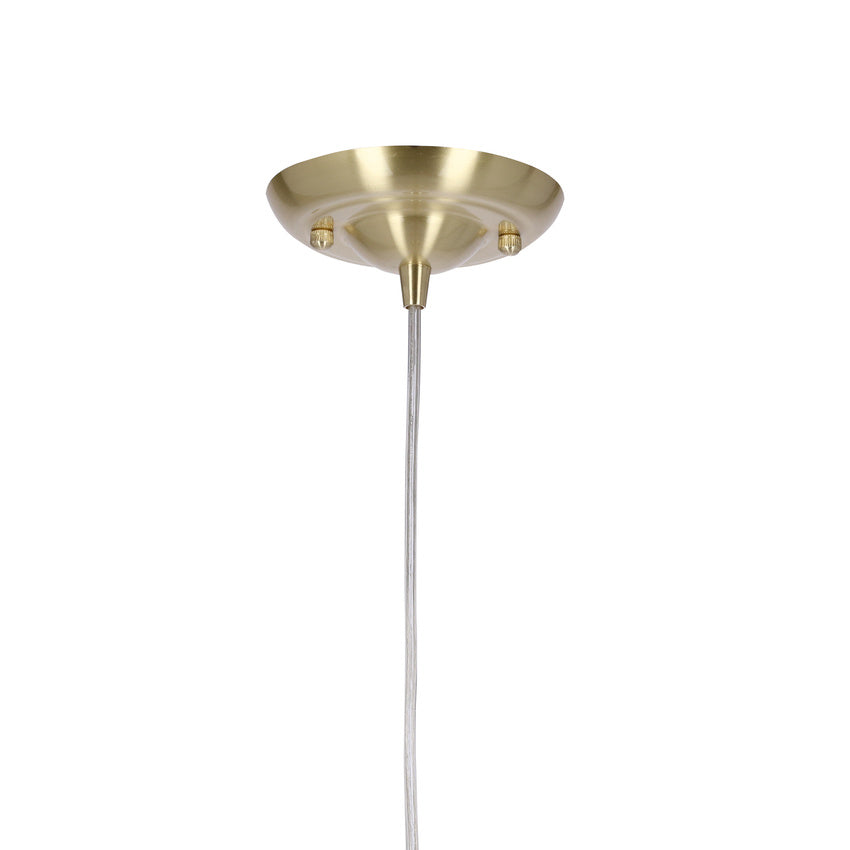 Prima gold lampa wisząca złoty satynowy E27 czarny 31-09241