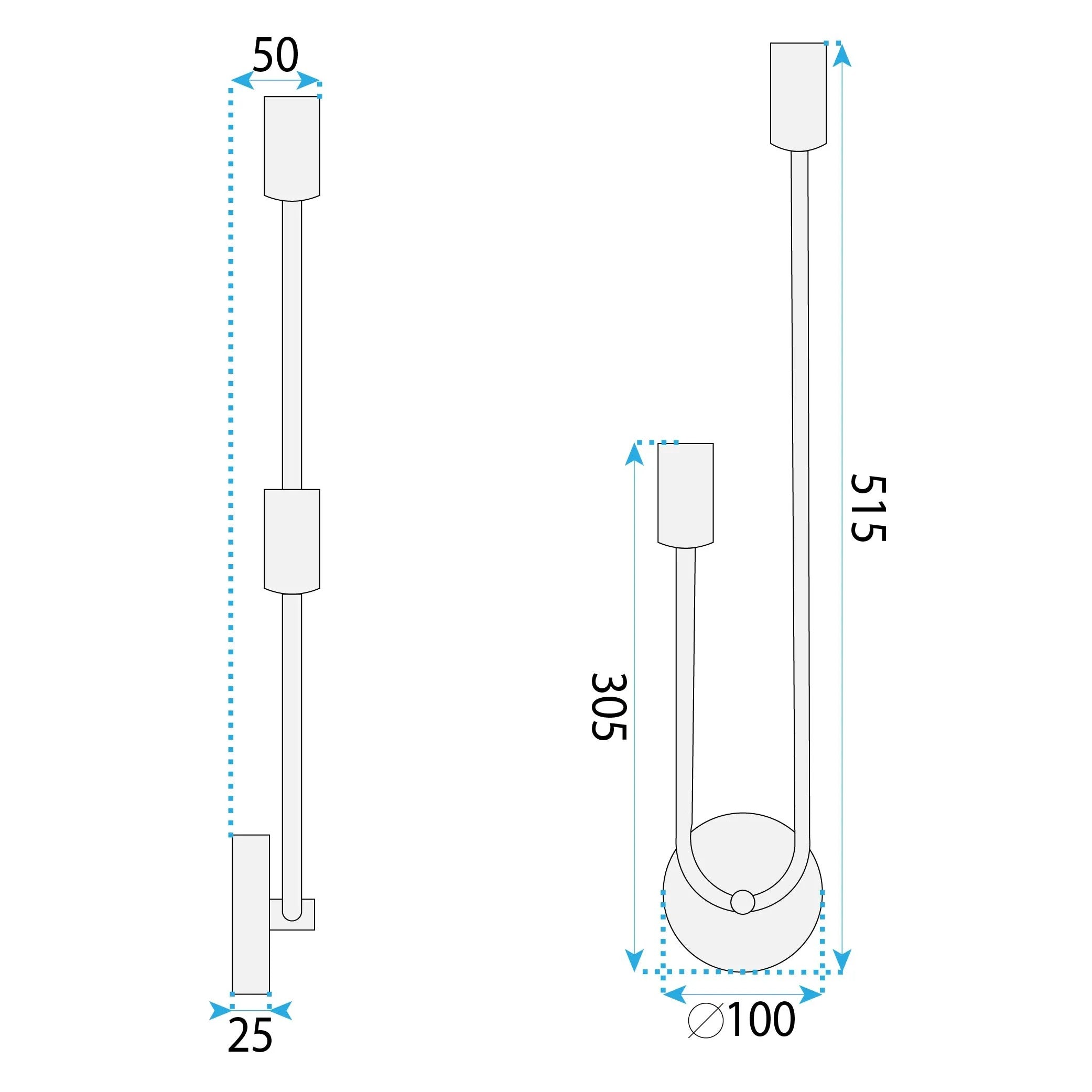 LAMPA ŚCIENNA KINKIET APP1148-2W Złota 10