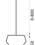 LAMPA WISZĄCA DIAMENT METAL LOFT APP563-1CP Czarna 10