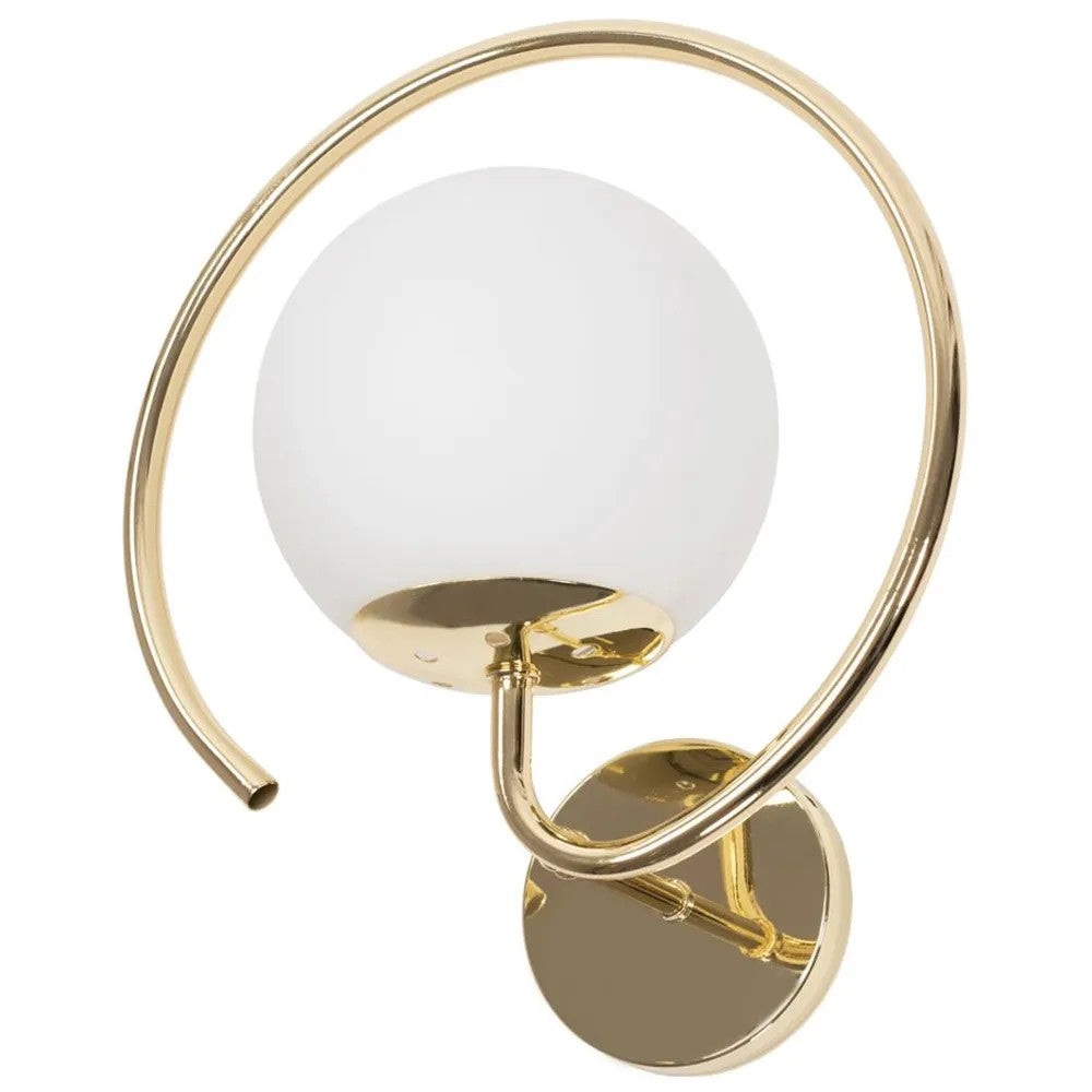 LAMPA ŚCIENNA KINKIET APP1153-1W Złota 10